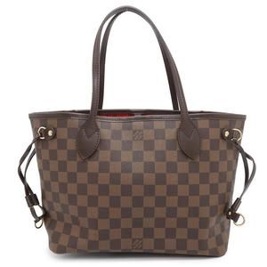 LOUIS VUITTON Red Damier Neverfull PM Tote Bag